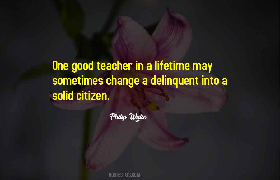 Good Teacher Quotes #489539