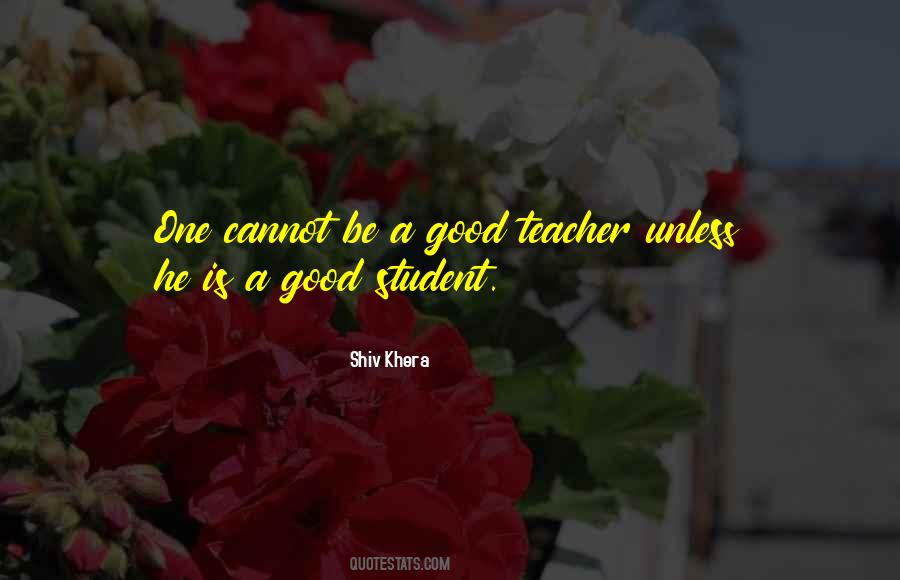 Good Teacher Quotes #986023
