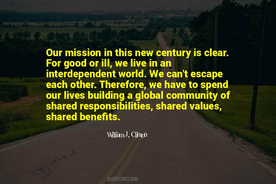 Quotes About Shared Values #1228215