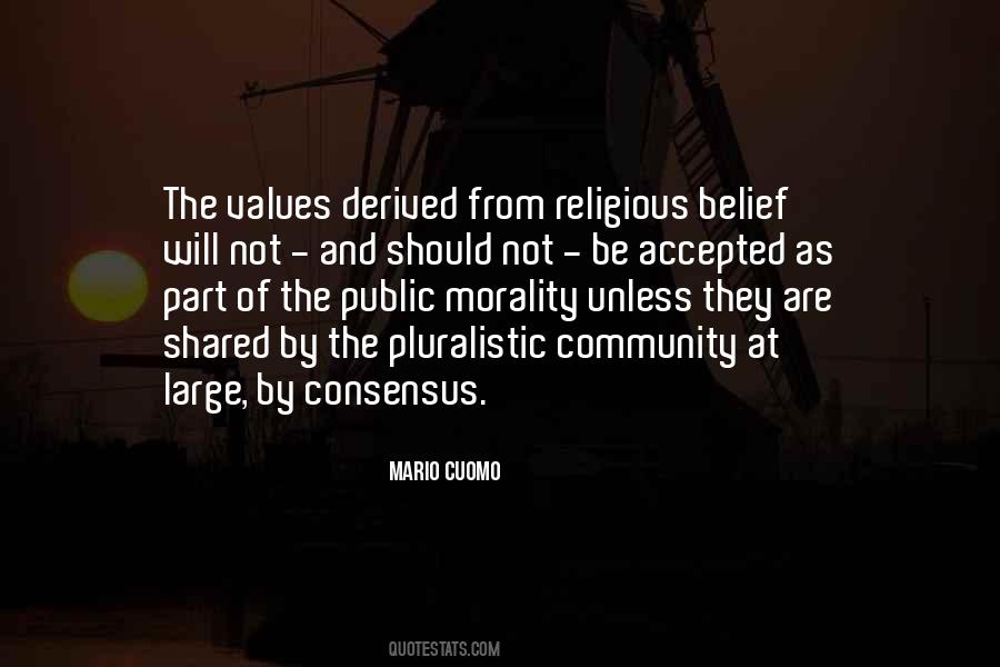 Quotes About Shared Values #1309636