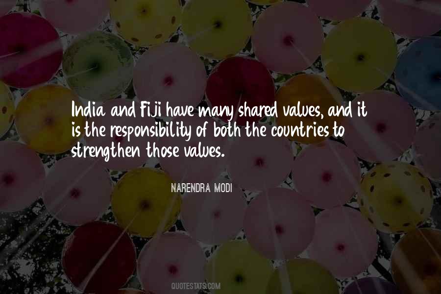 Quotes About Shared Values #1615638