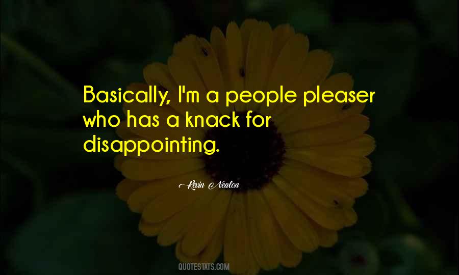 People Disappointing Quotes #1033788