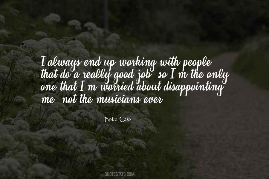 People Disappointing Quotes #1329789