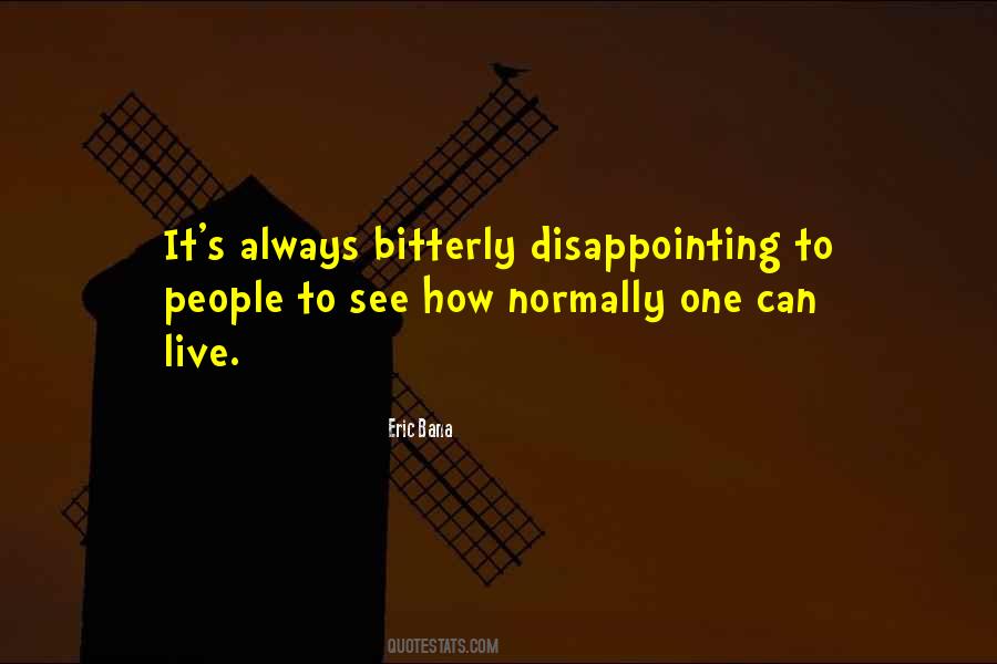 People Disappointing Quotes #295028