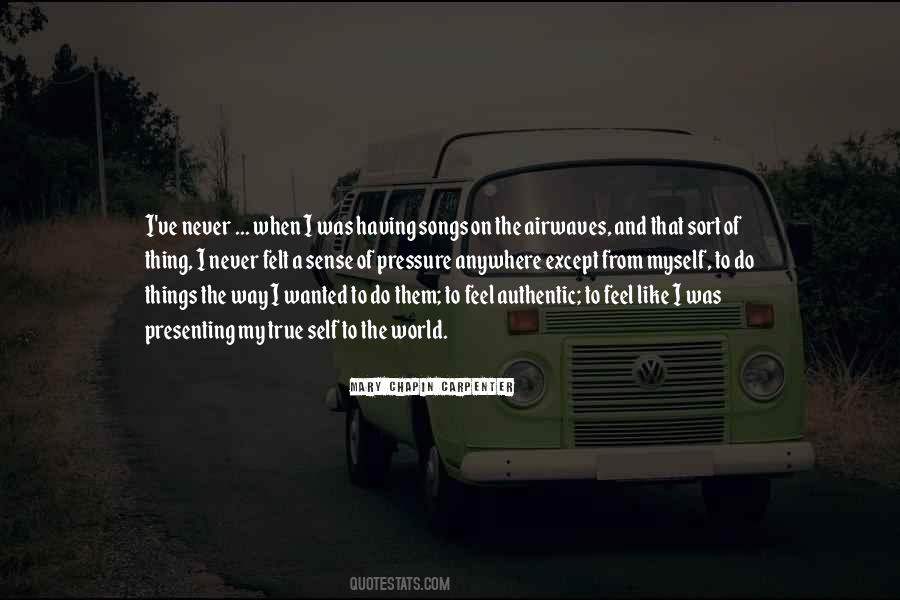 True To Myself Quotes #93228