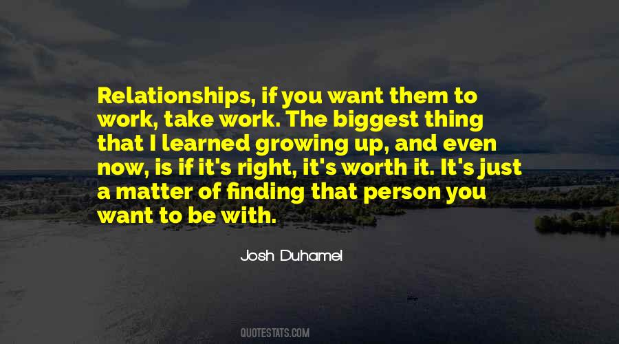 The Worth Of A Person Quotes #1034486