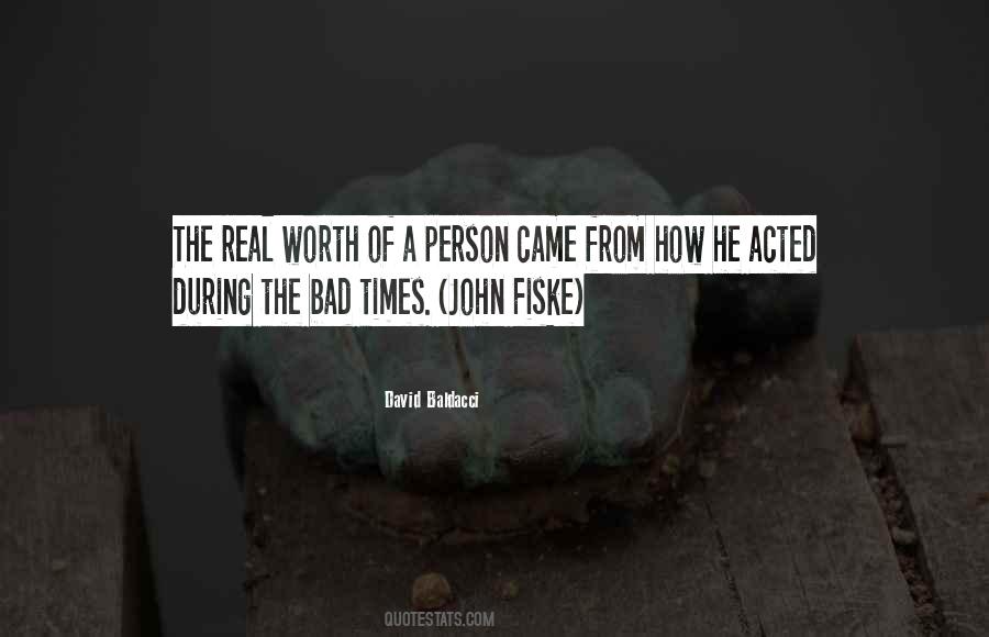 The Worth Of A Person Quotes #1544251