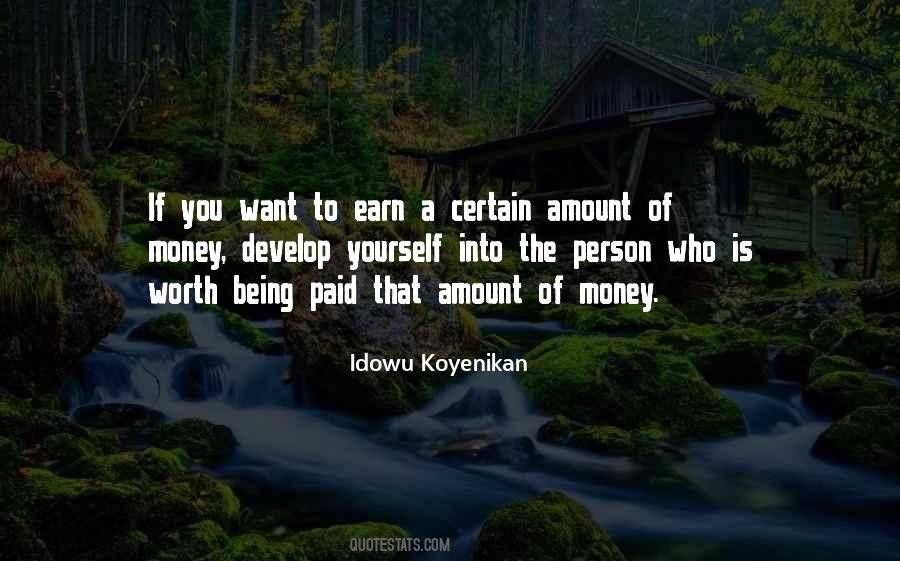 The Worth Of A Person Quotes #1643419