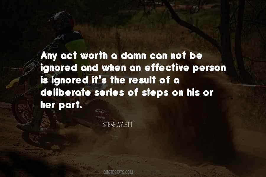 The Worth Of A Person Quotes #184809