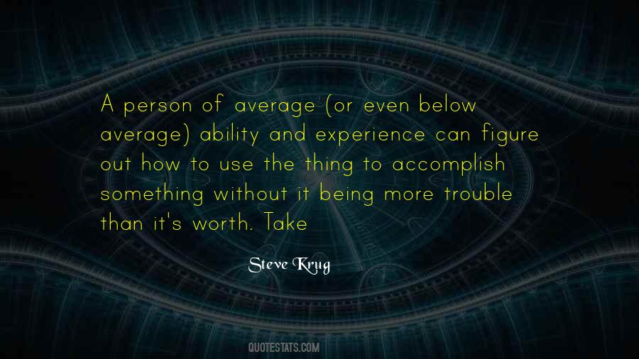The Worth Of A Person Quotes #27072