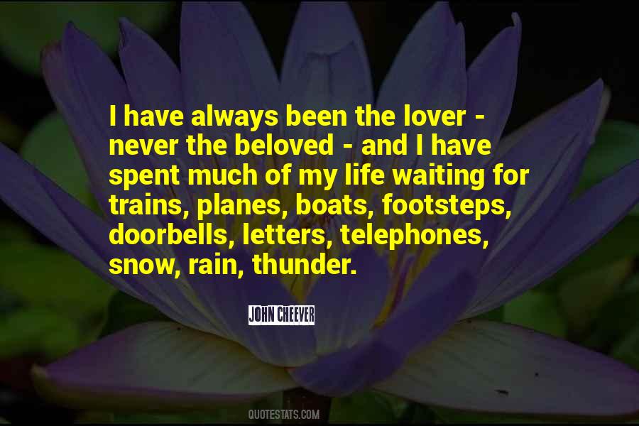 I Love The Rain Quotes #1536114