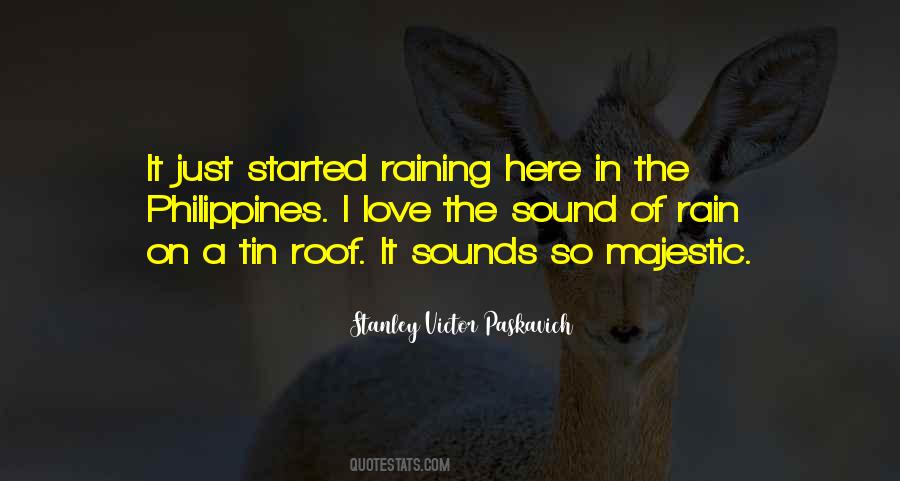 I Love The Rain Quotes #160312