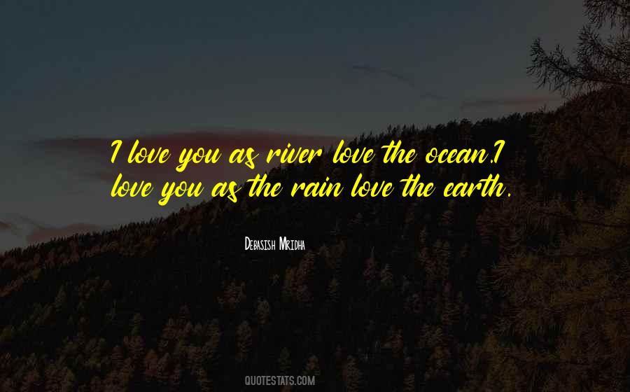 I Love The Rain Quotes #615822