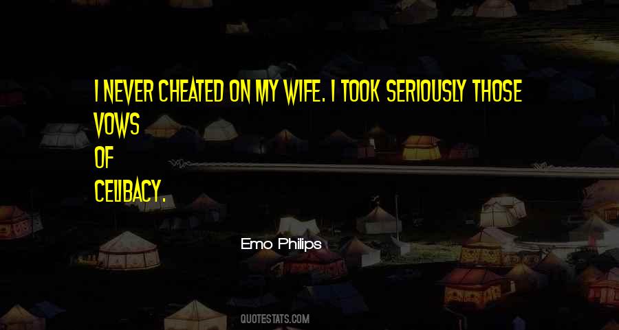 Wife Cheated Quotes #1540275