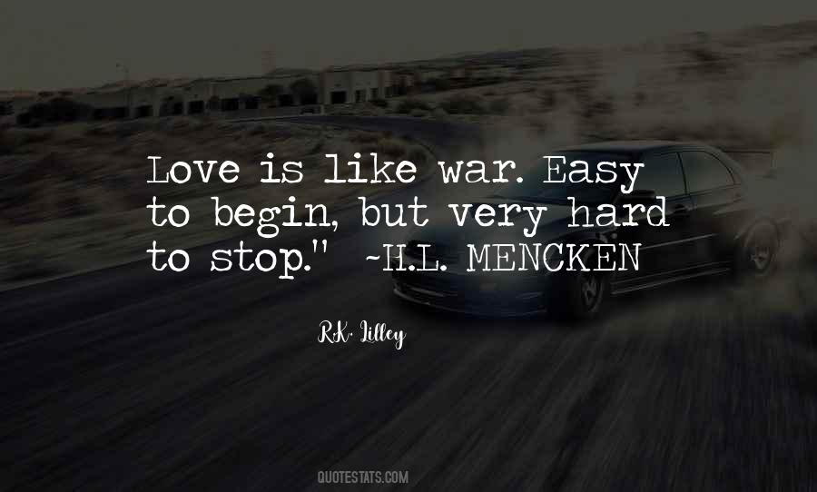 Quotes About War Love #138395