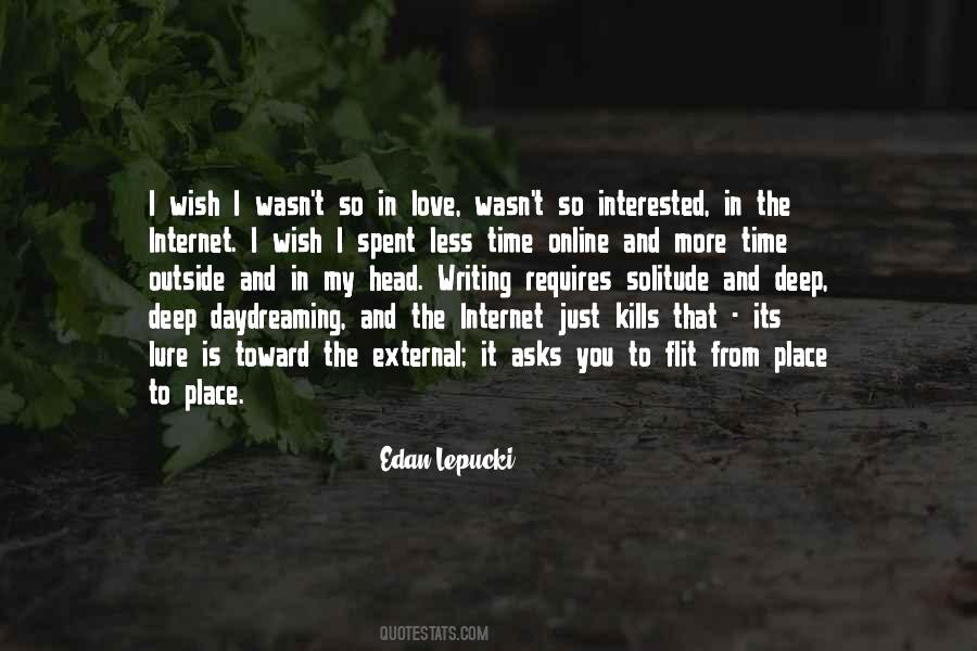 Quotes About Online Love #1489169