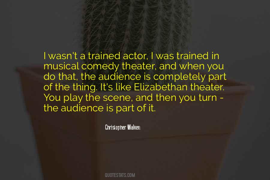Comedy Theater Quotes #1877350