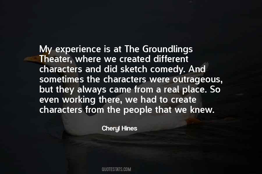 Comedy Theater Quotes #537967