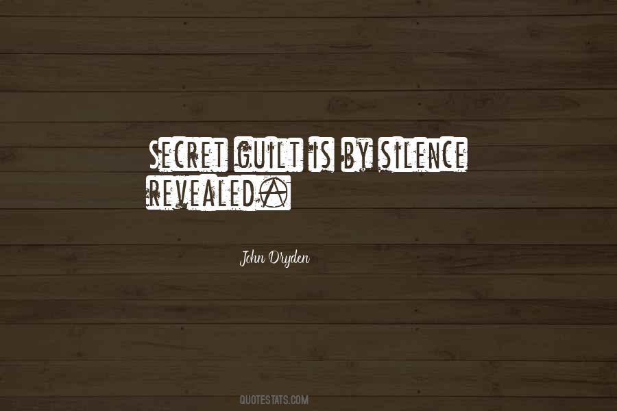 Quotes About Guilt And Silence #1411743