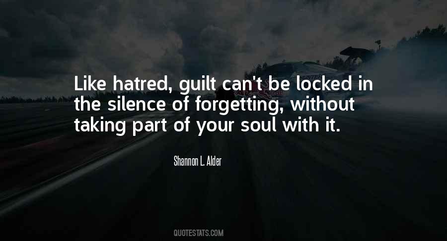 Quotes About Guilt And Silence #459629