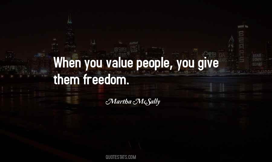 Value People Quotes #245525