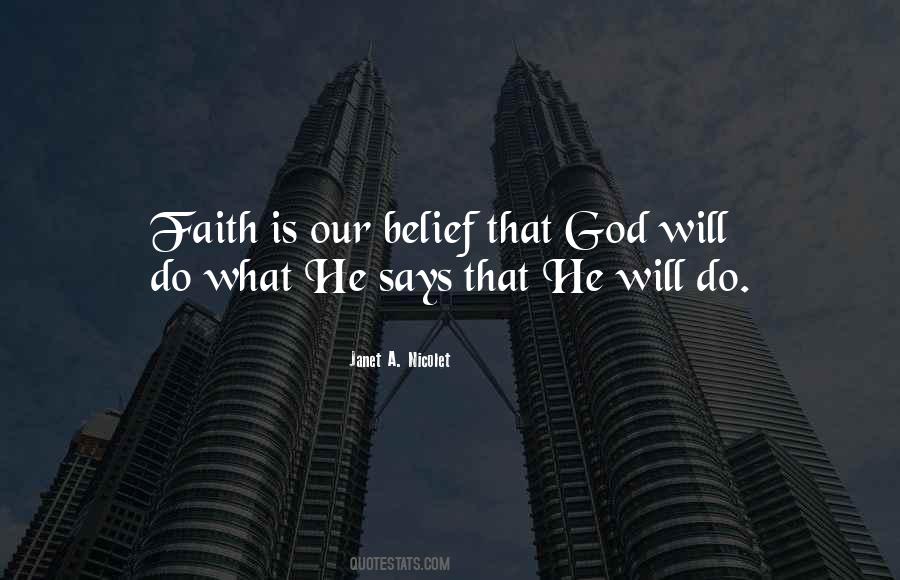 What Is Faith Quotes #13820