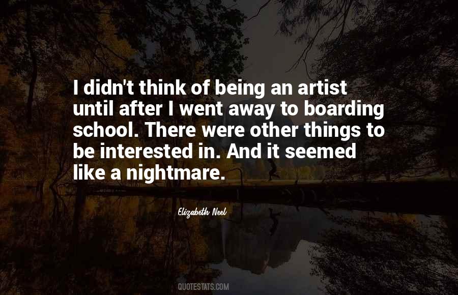 Being An Artist Quotes #1076319