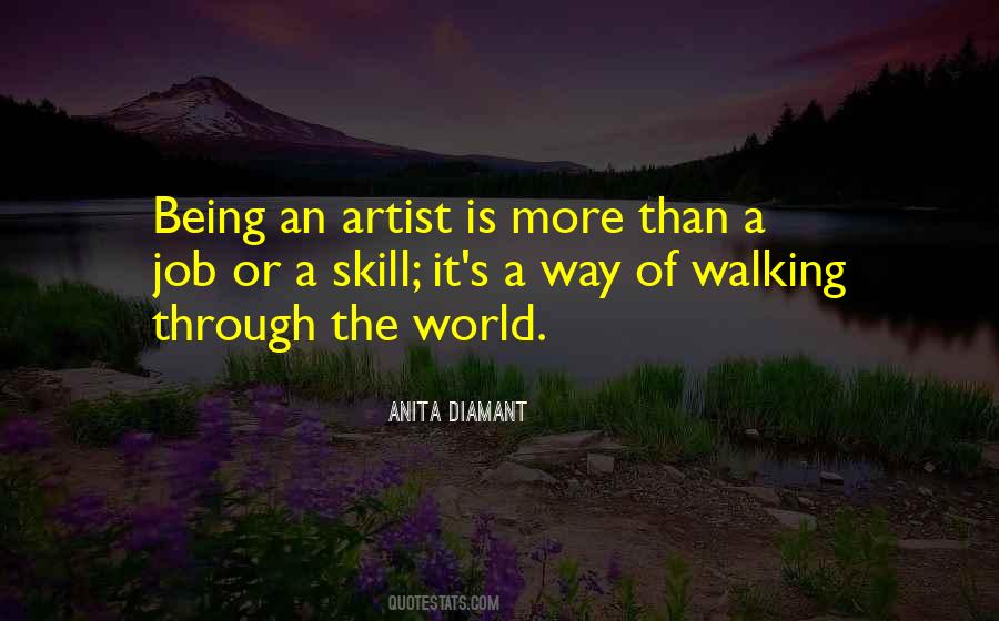 Being An Artist Quotes #1199730