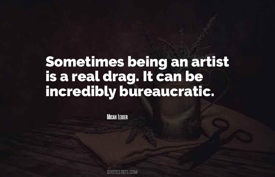 Being An Artist Quotes #13983