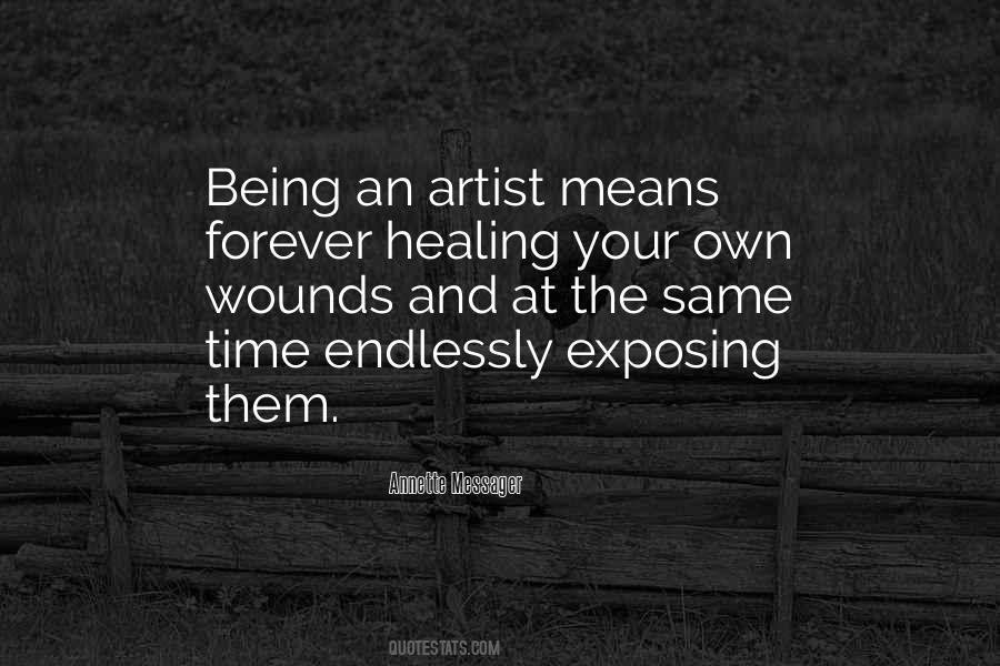 Being An Artist Quotes #1433757