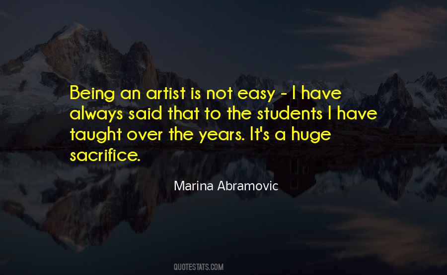 Being An Artist Quotes #1458134