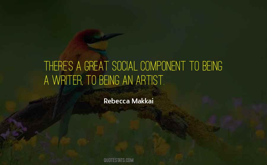 Being An Artist Quotes #1634070