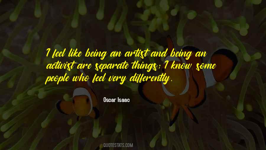 Being An Artist Quotes #1823742
