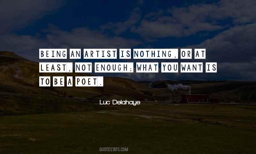 Being An Artist Quotes #1825547