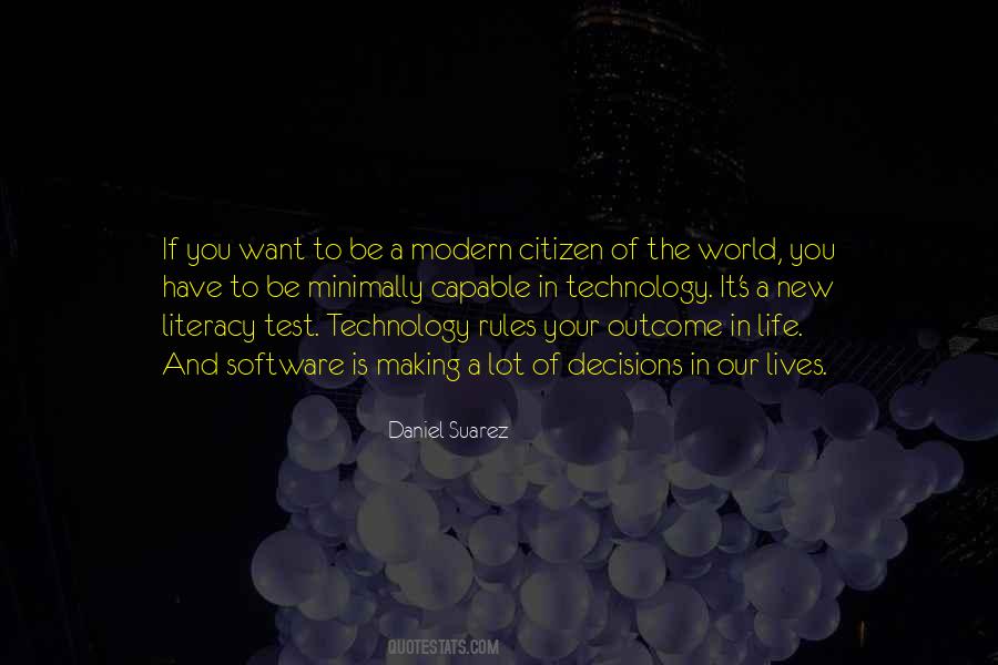 A World Of Technology Quotes #767252
