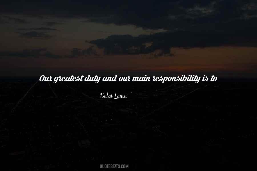 Quotes About Responsibility To Help Others #1409380