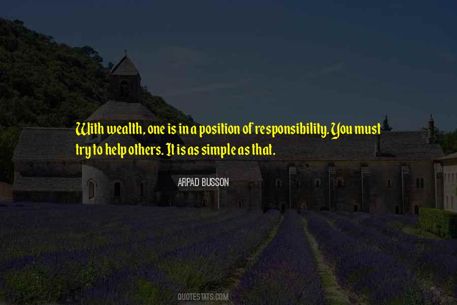 Quotes About Responsibility To Help Others #1647161