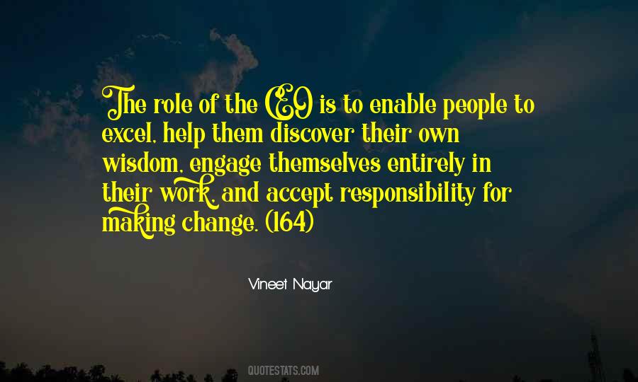 Quotes About Responsibility To Help Others #282255