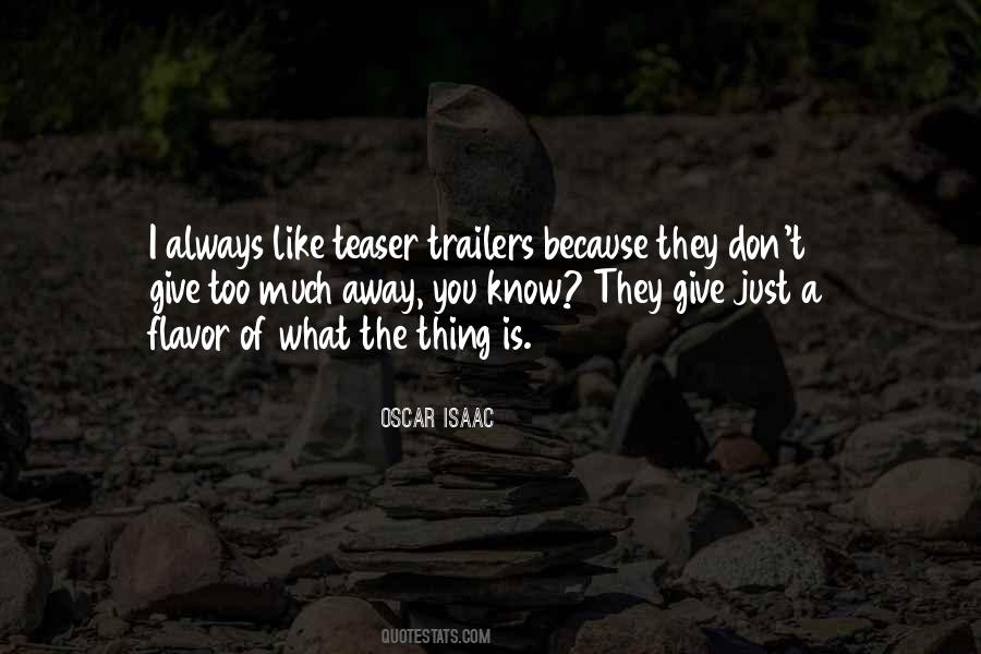 Quotes About Trailers #522931