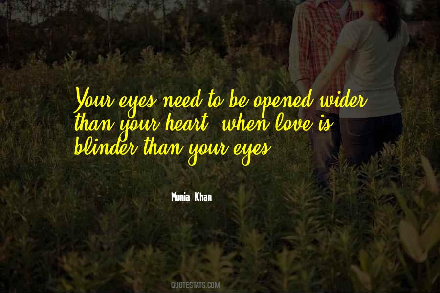 Blinded Love Quotes #1020239