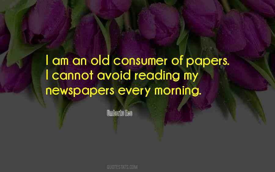 Quotes About Old Newspapers #908322