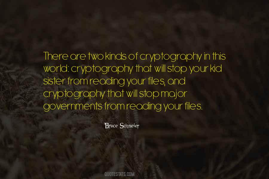 Quotes About Cryptography #1074407