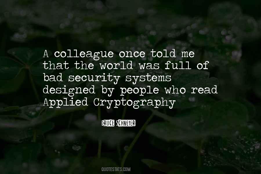 Quotes About Cryptography #1283410