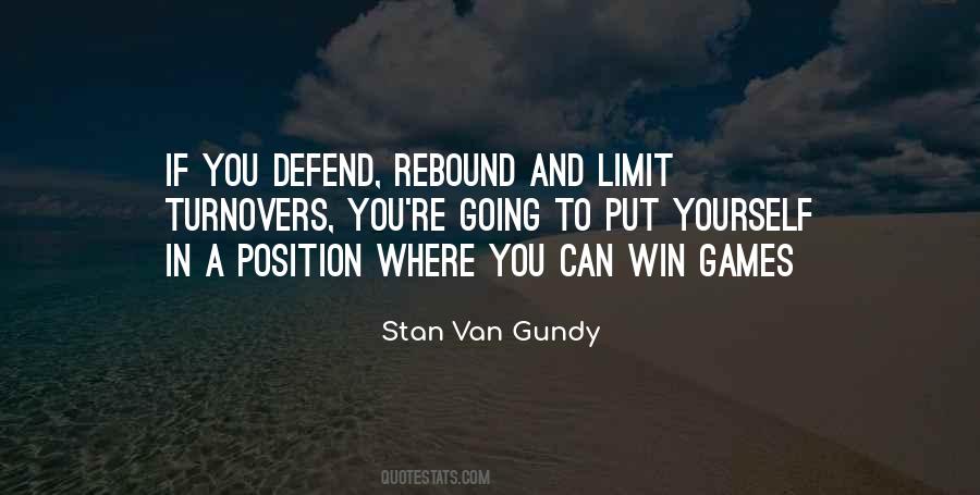 Quotes About Rebound #630362