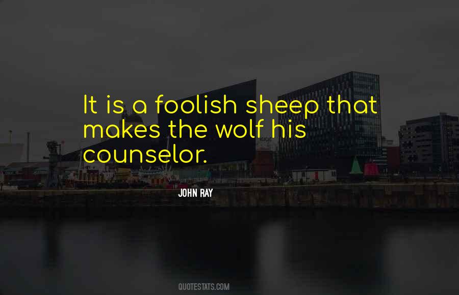 Wolf Sheep Quotes #1113192