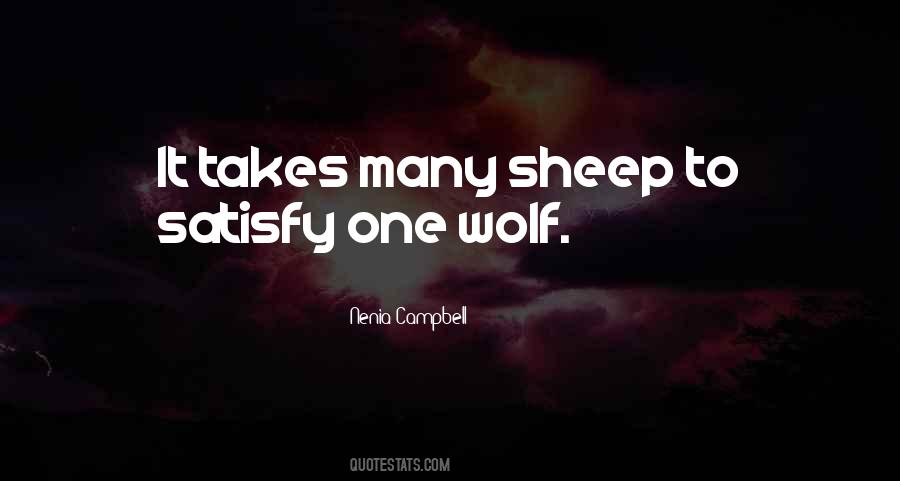 Wolf Sheep Quotes #26901