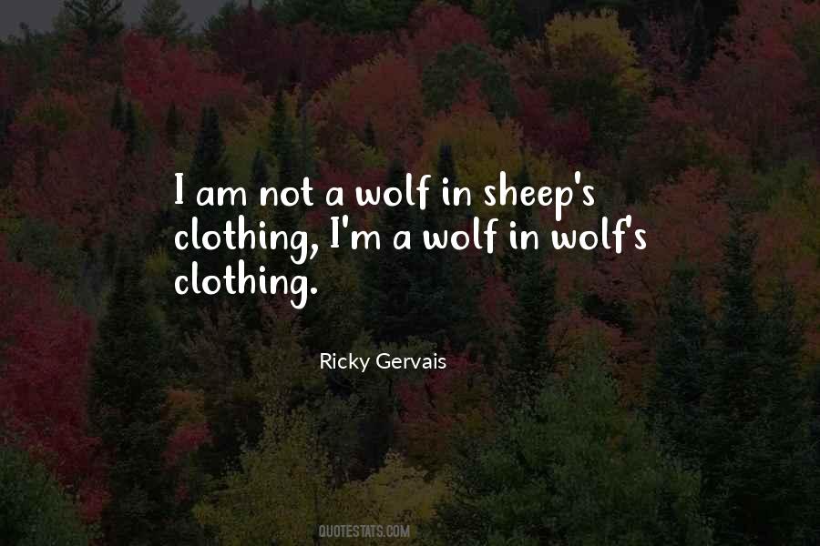 Wolf Sheep Quotes #293119