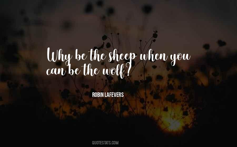 Wolf Sheep Quotes #610747