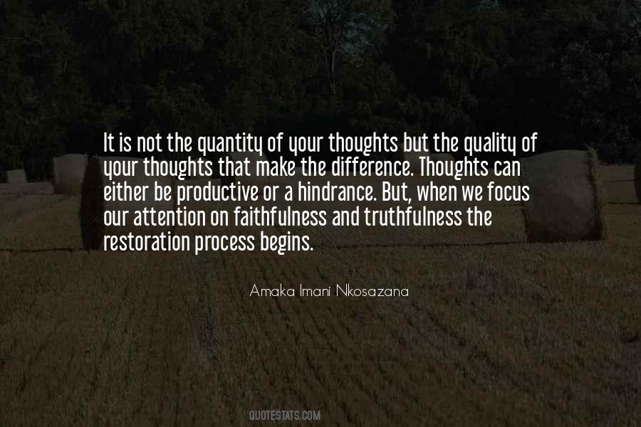 Quotes About Quantity And Quality #1073239
