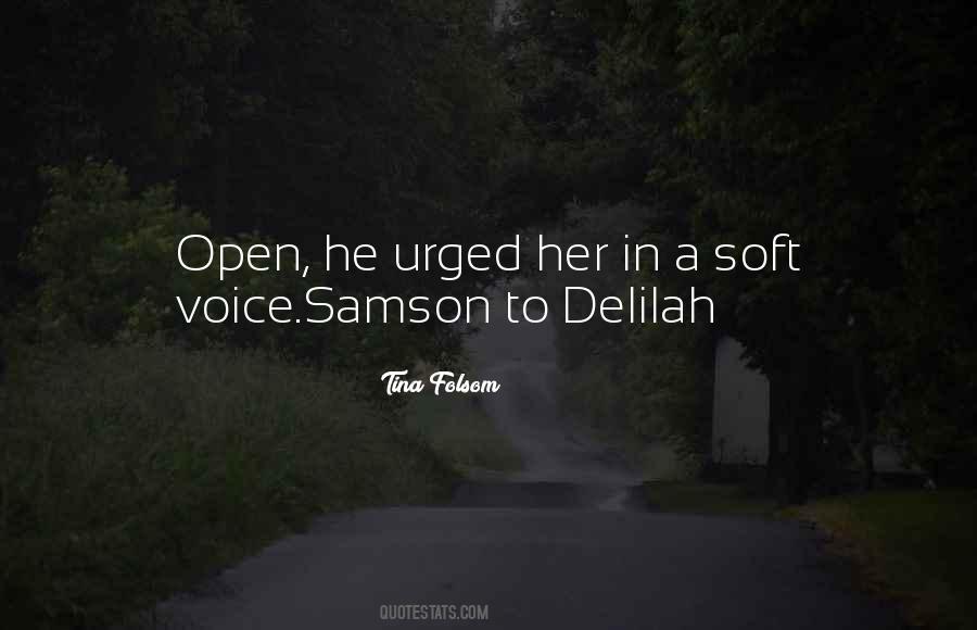 Quotes About Delilah #757834